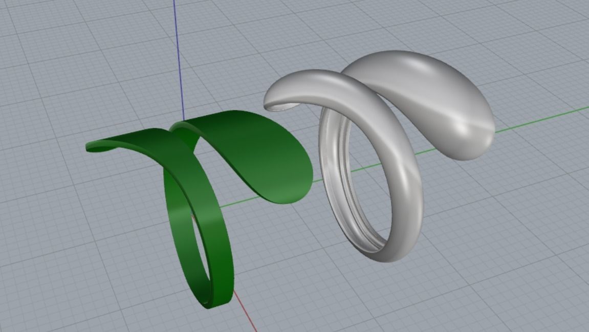 beautiful ring 3D print model_11