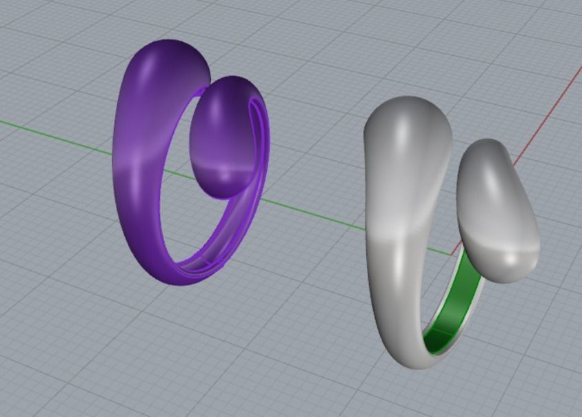 beautiful ring 3D print model_13
