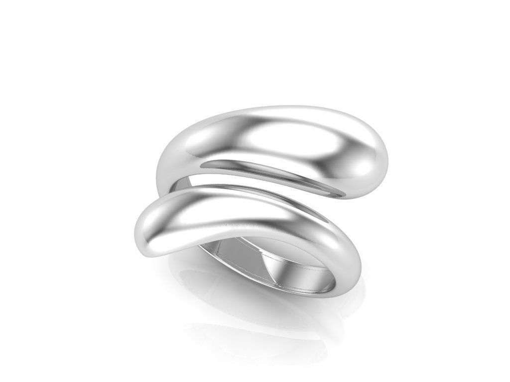 beautiful ring 3D print model_2
