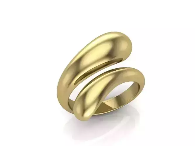 beautiful ring 3D print model
