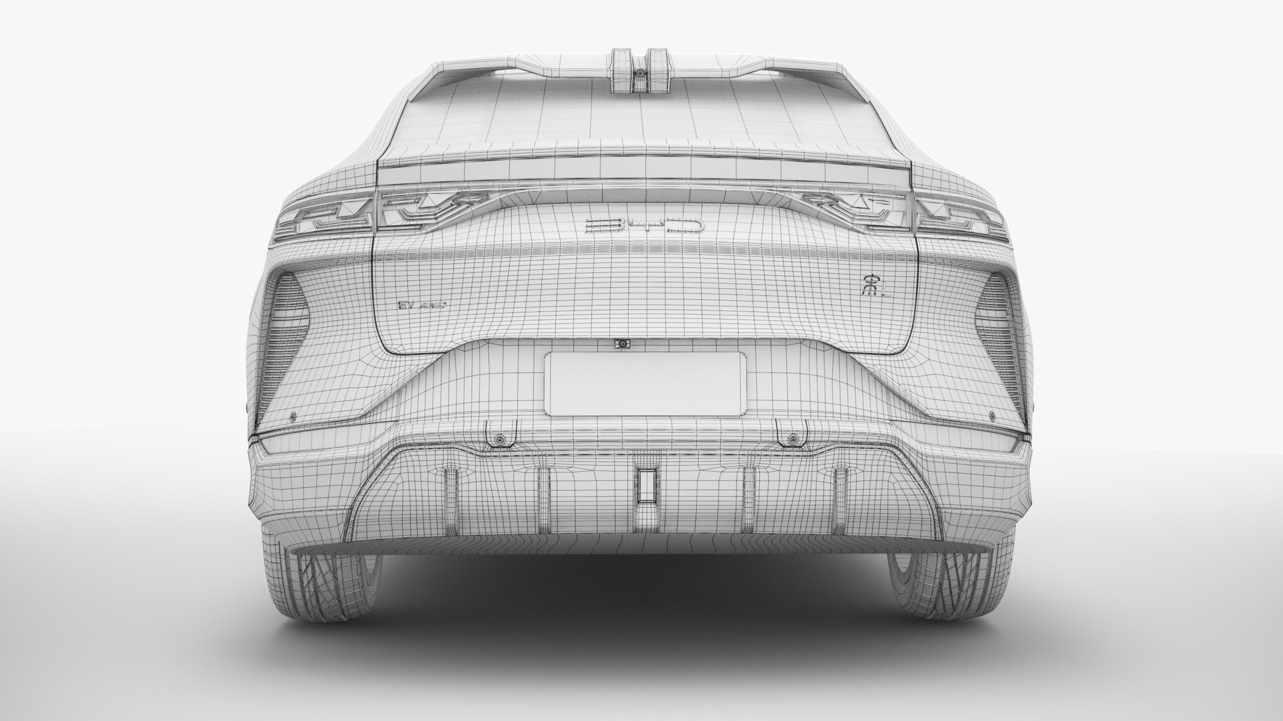 2024 BYD SONG L With Interior 3D model_20
