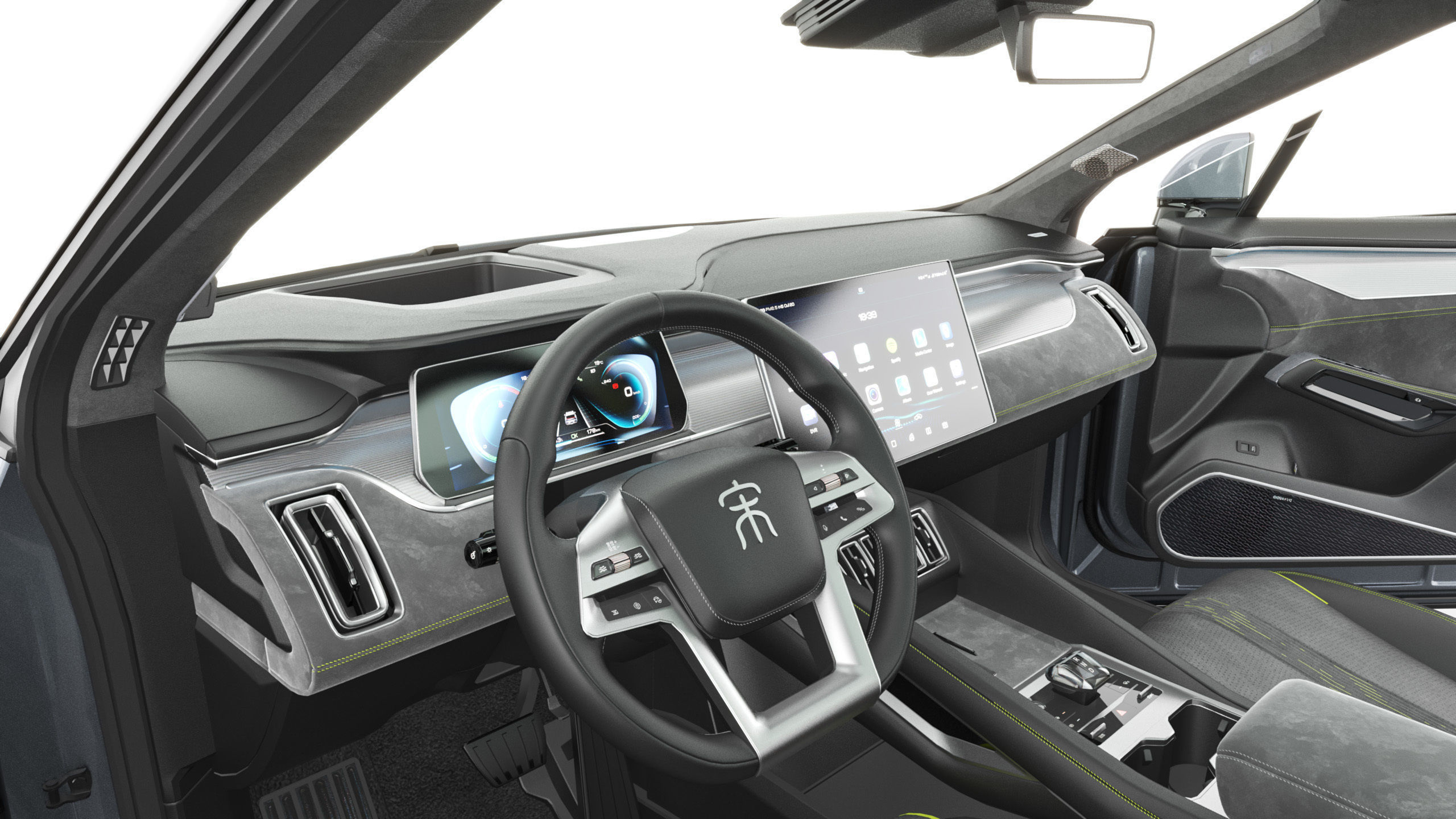 2024 BYD SONG L With Interior 3D model_13