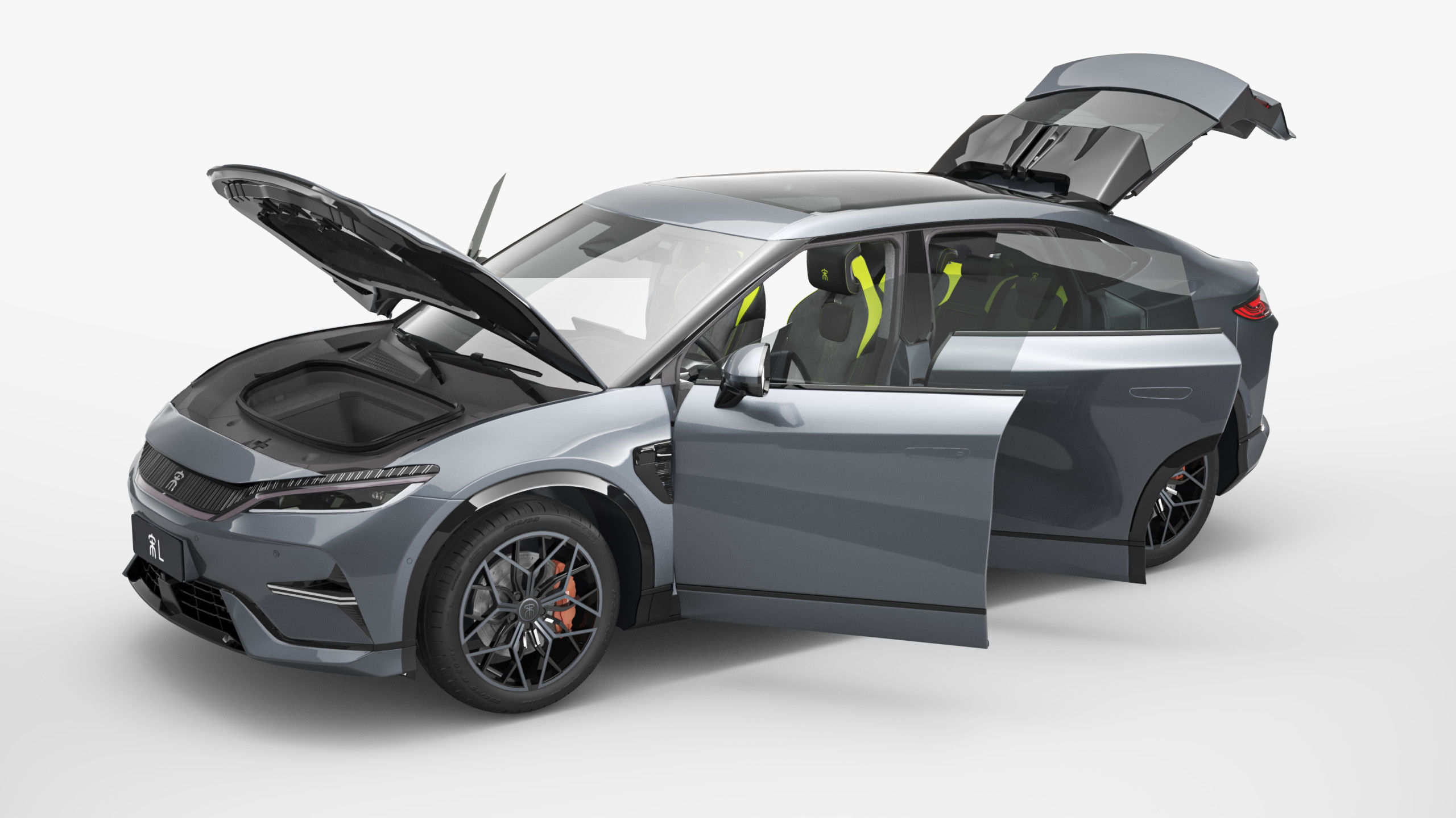 2024 BYD SONG L With Interior 3D model_9