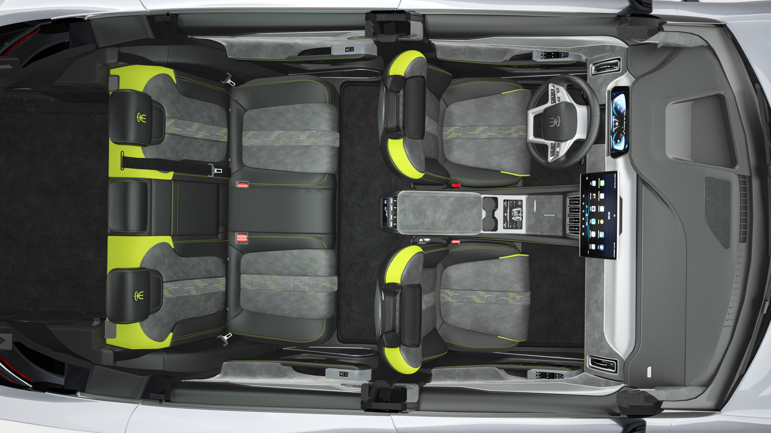 2024 BYD SONG L With Interior 3D model_16