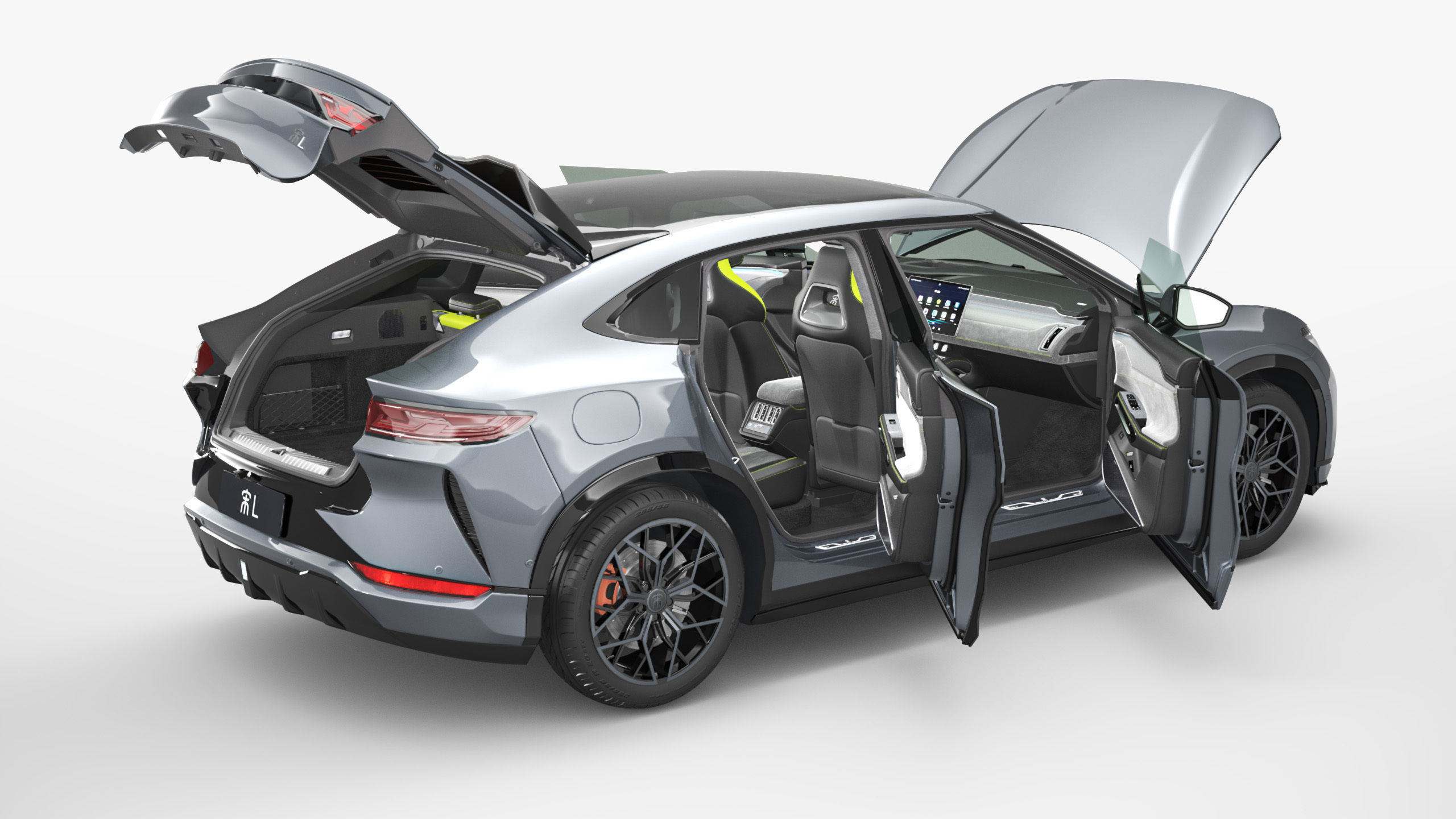 2024 BYD SONG L With Interior 3D model_10