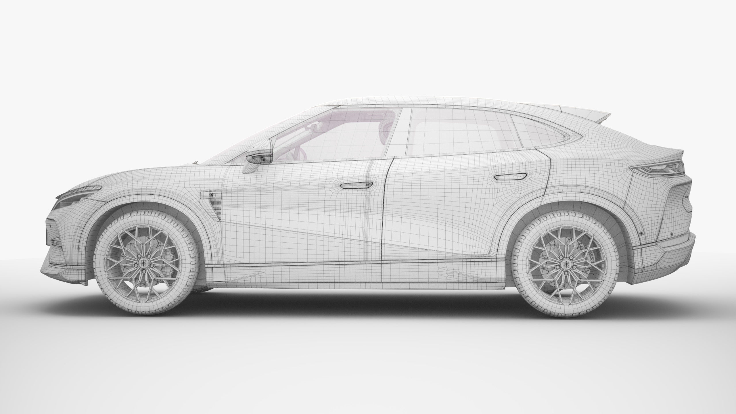 2024 BYD SONG L With Interior 3D model_21