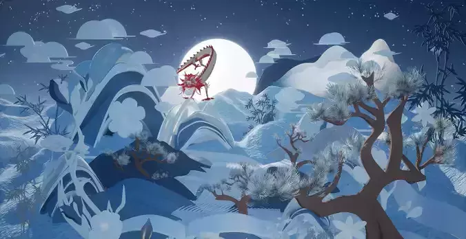 Dragon spring festival