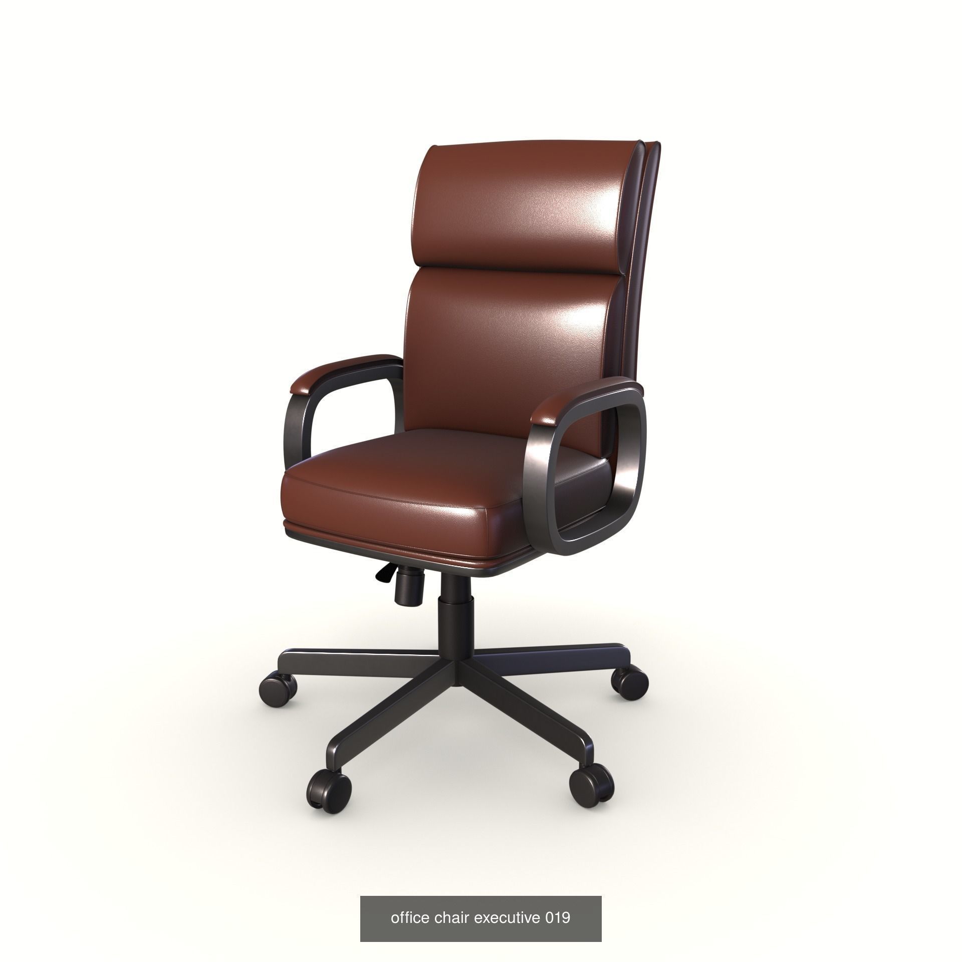 office chair executive 3D Model Collection_21