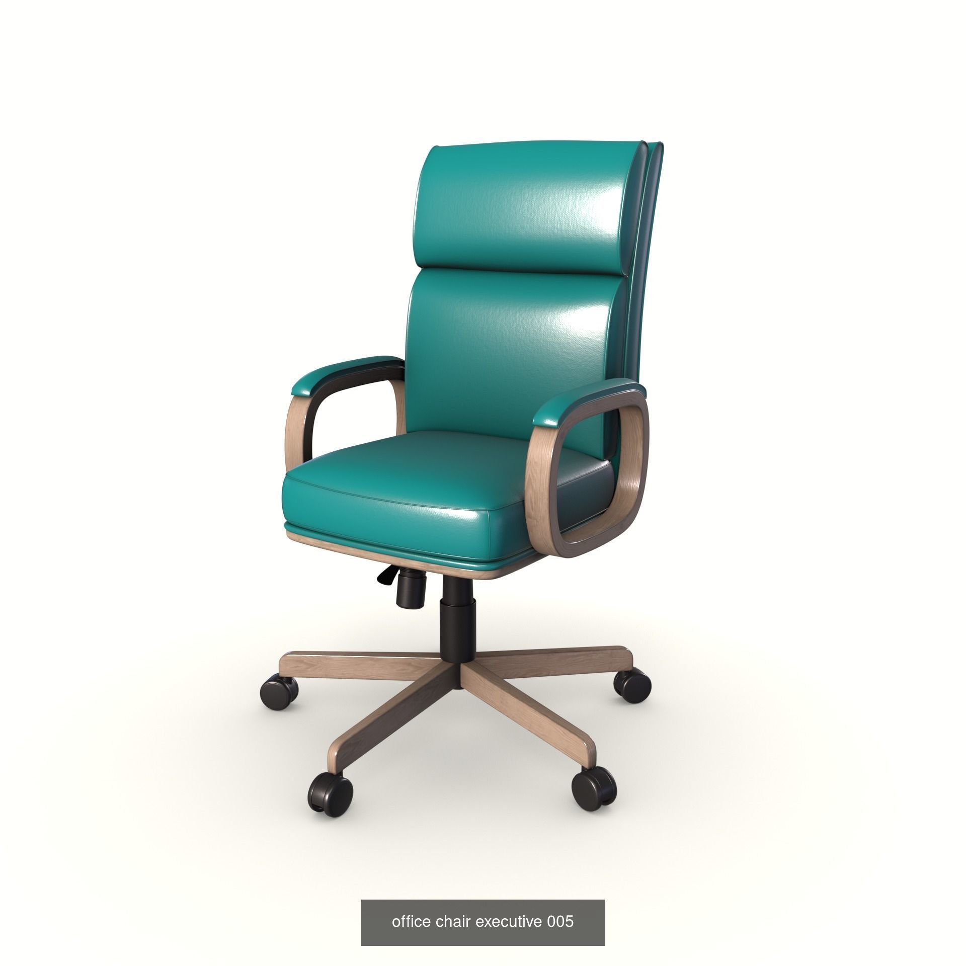 office chair executive 3D Model Collection_7