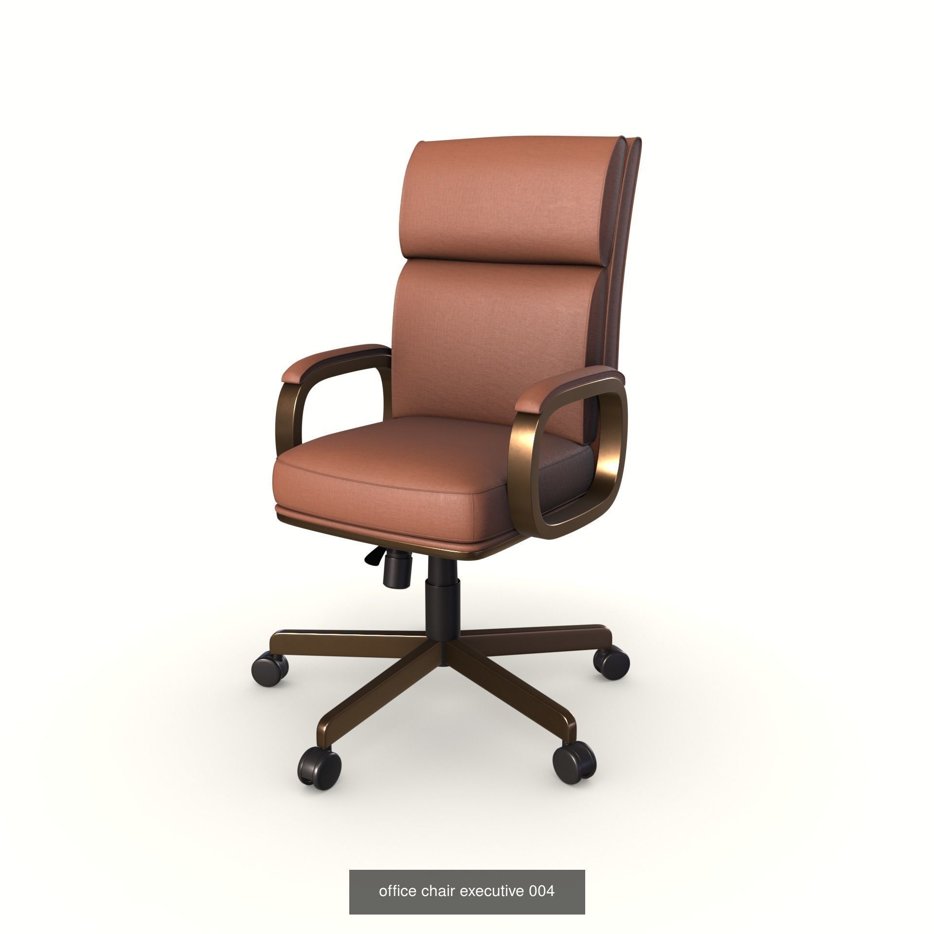 office chair executive 3D Model Collection_6
