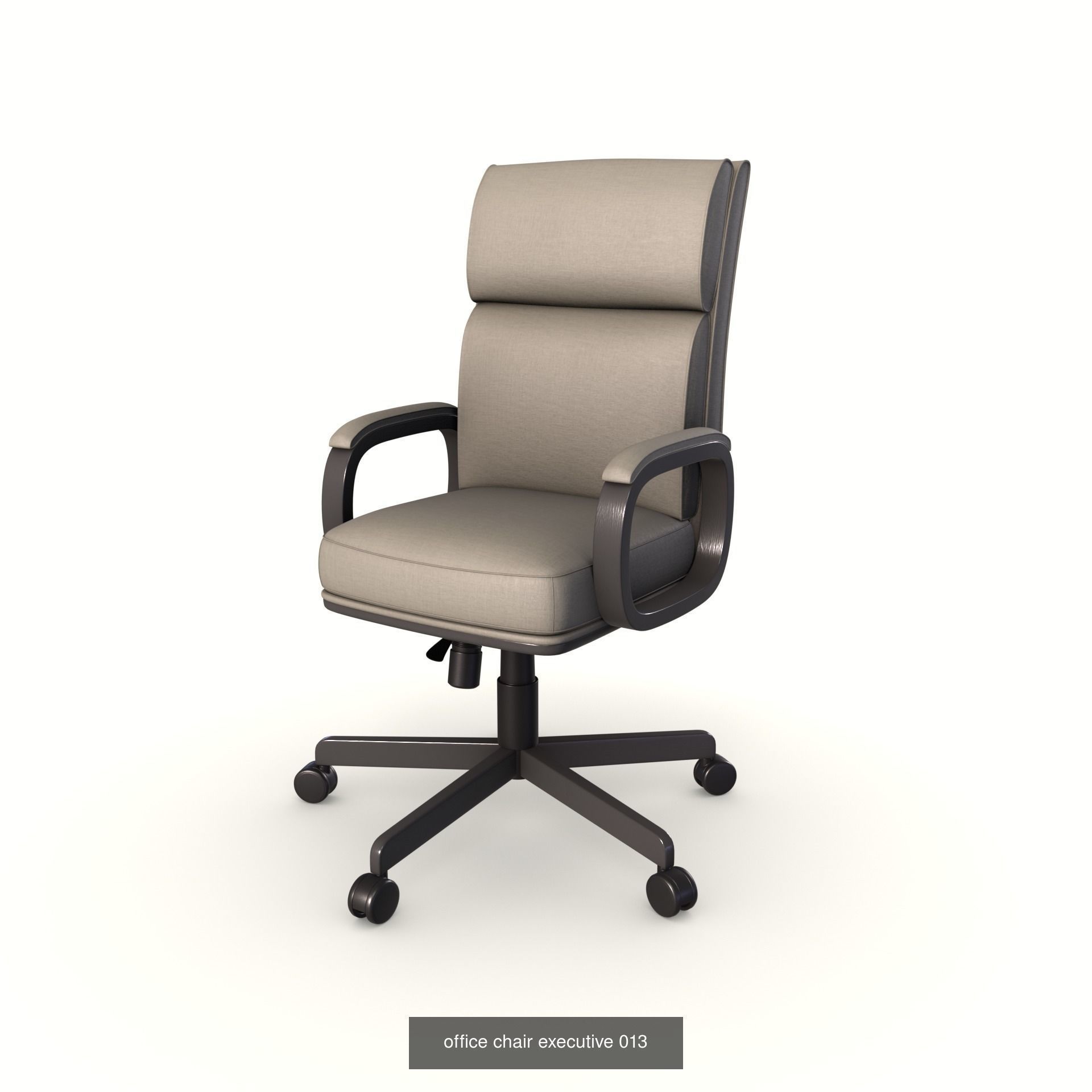 office chair executive 3D Model Collection_15