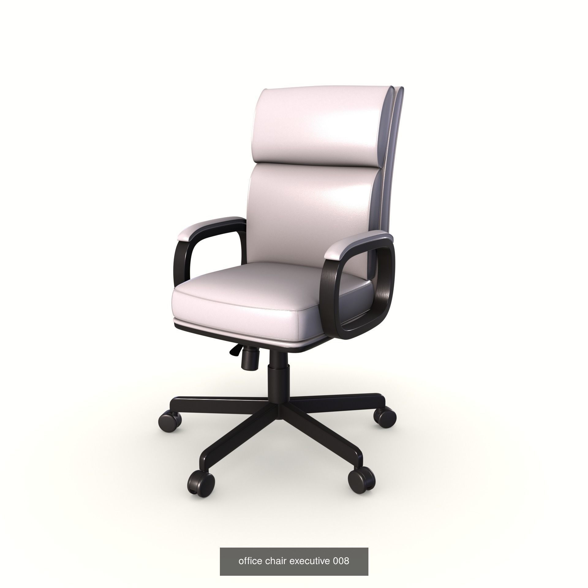 office chair executive 3D Model Collection_10