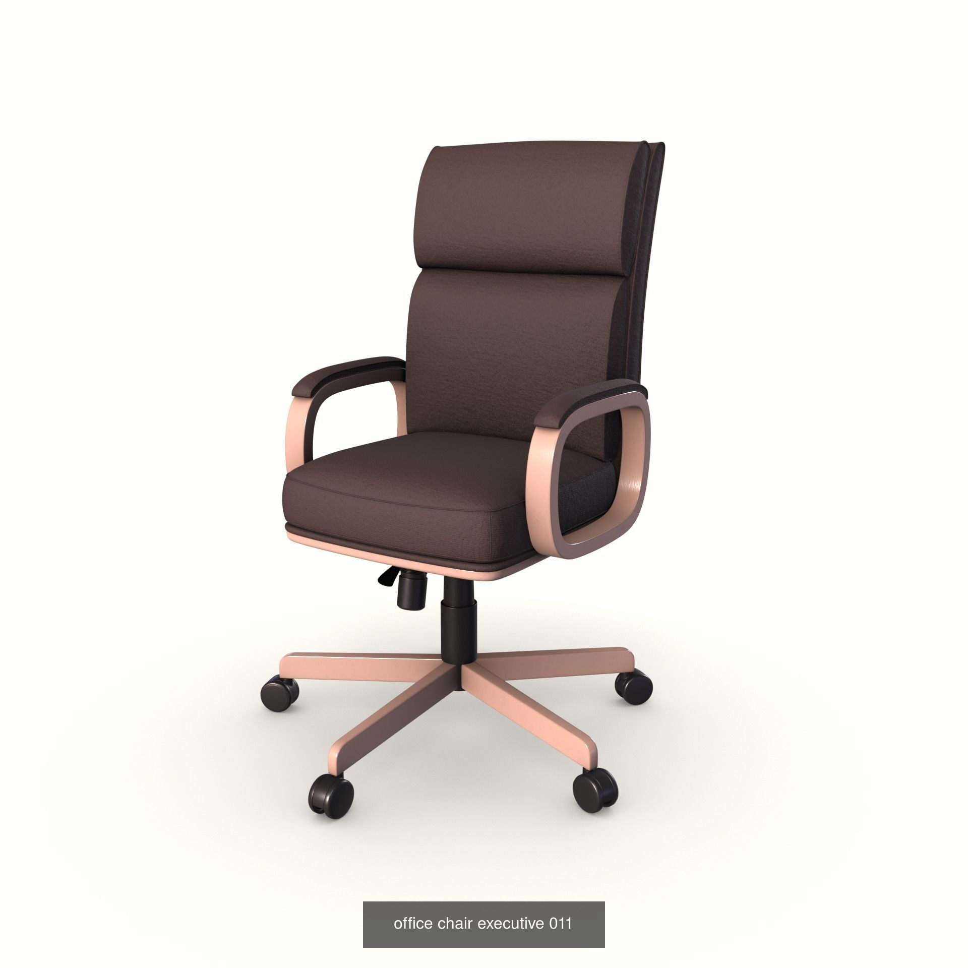 office chair executive 3D Model Collection_13
