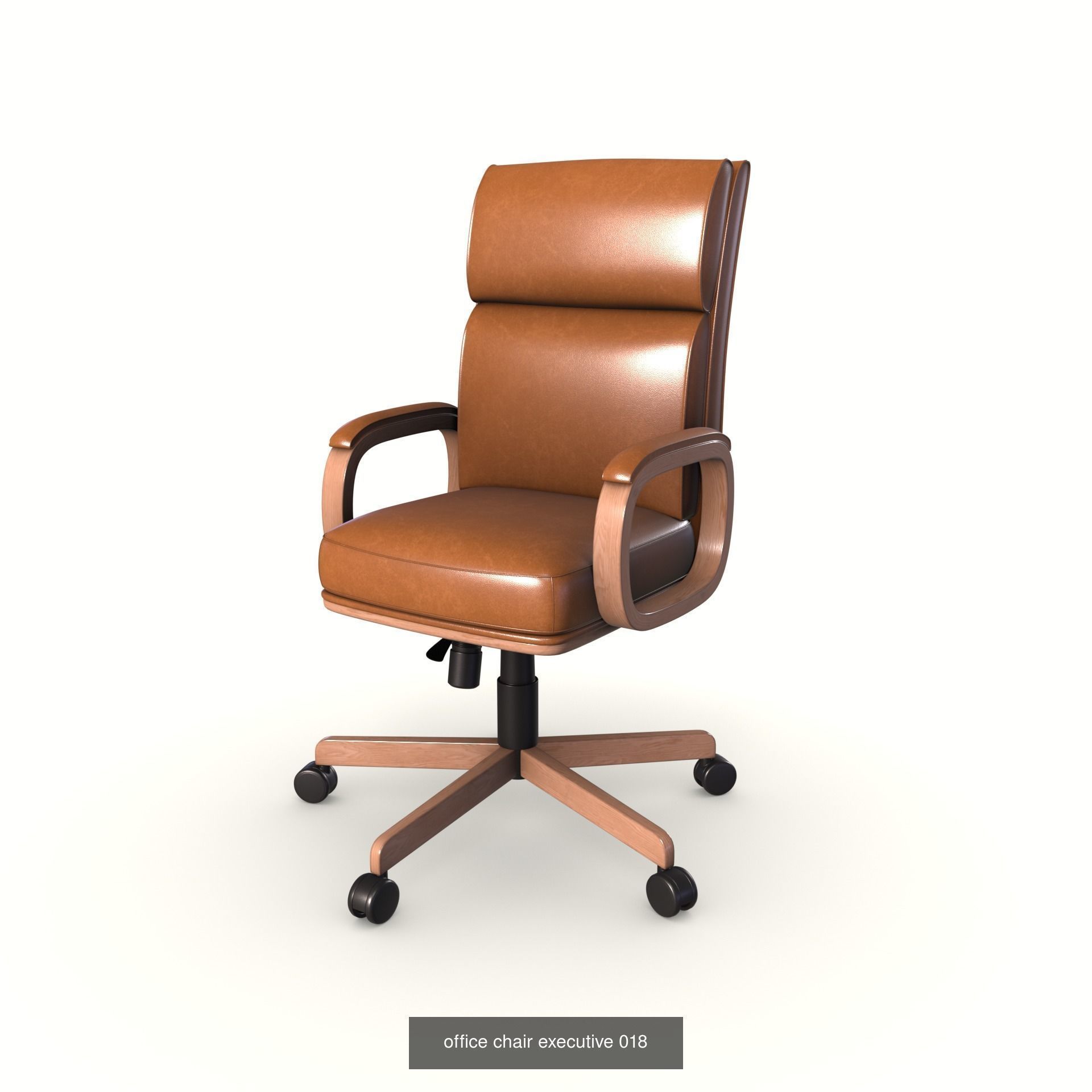 office chair executive 3D Model Collection_20