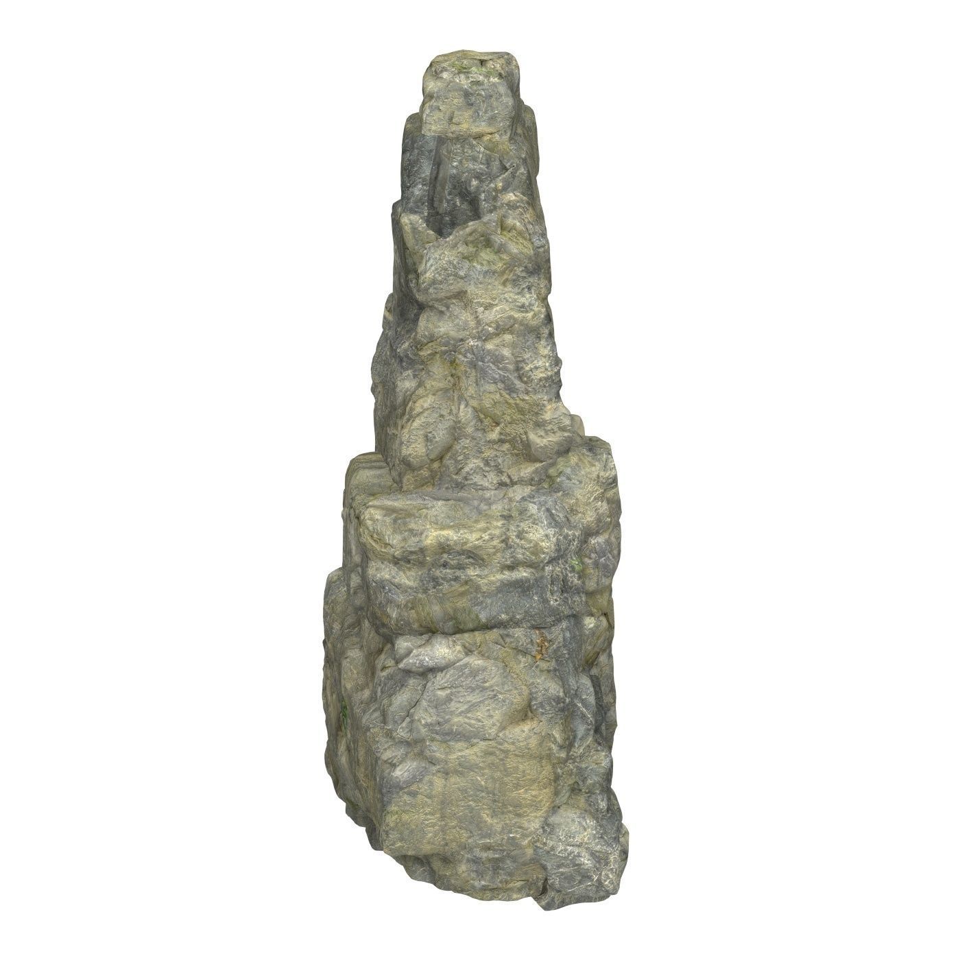 Stone Rock 09 3D model_2