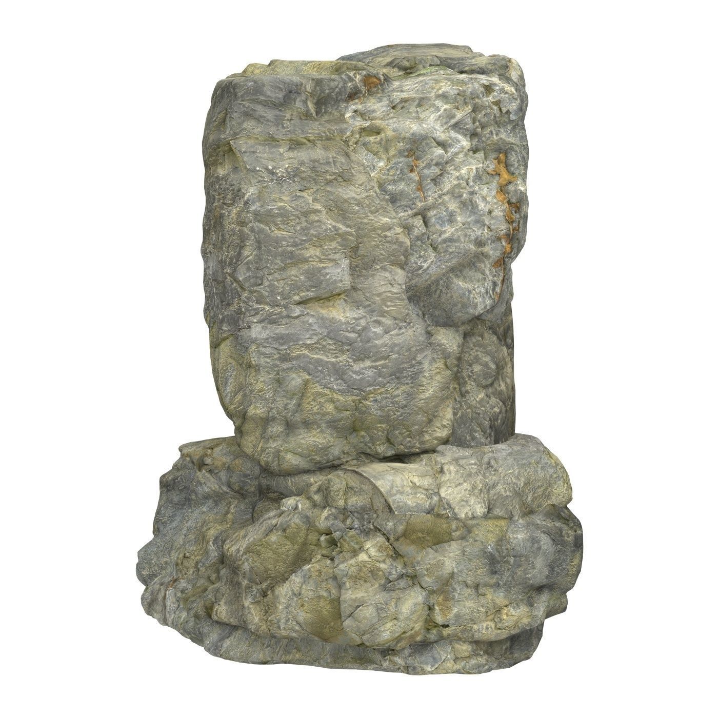 Stone Rock 11 3D model_1
