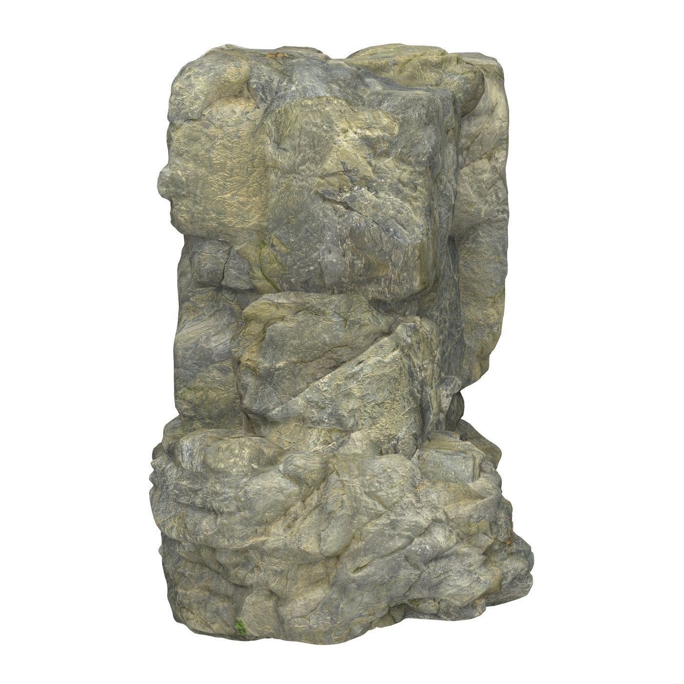 Stone Rock 11 3D model_2