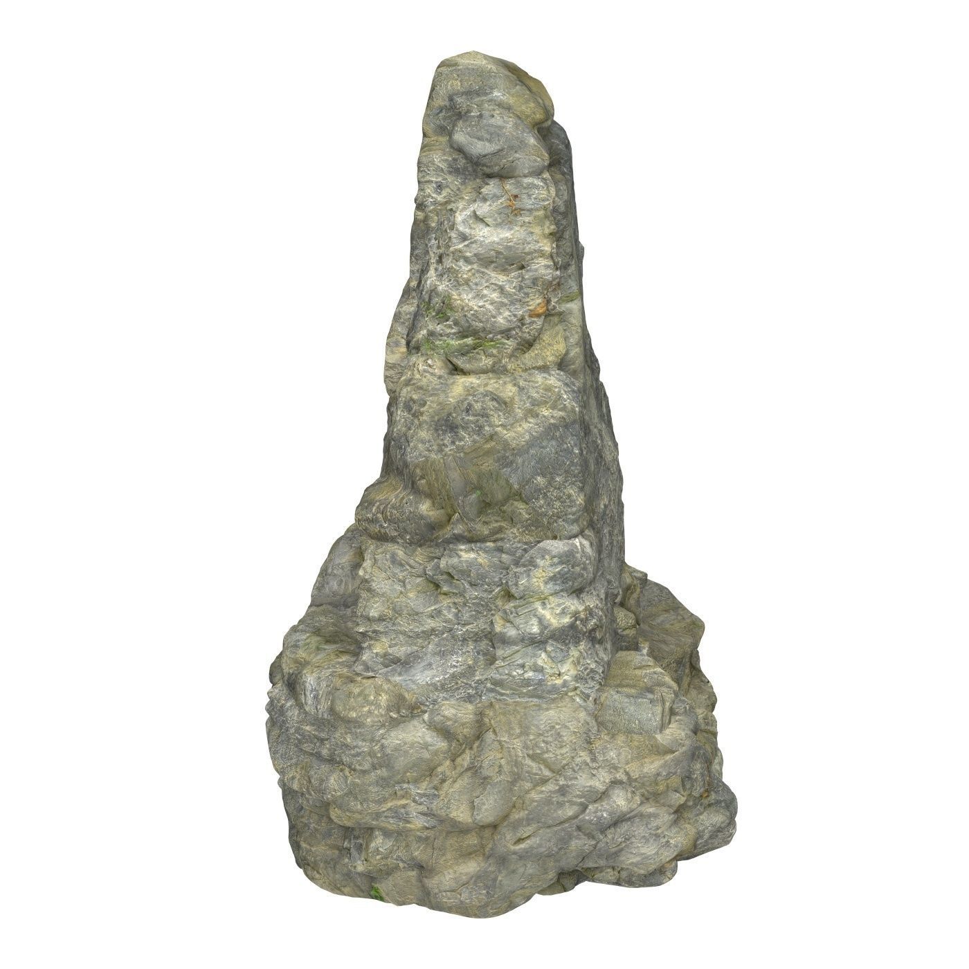 Stone Rock 12 3D model_2