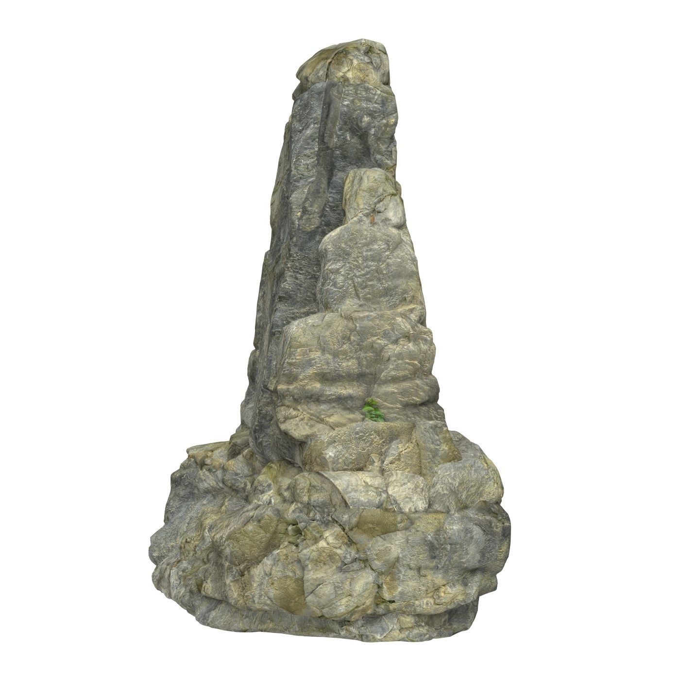 Stone Rock 12 3D model_1