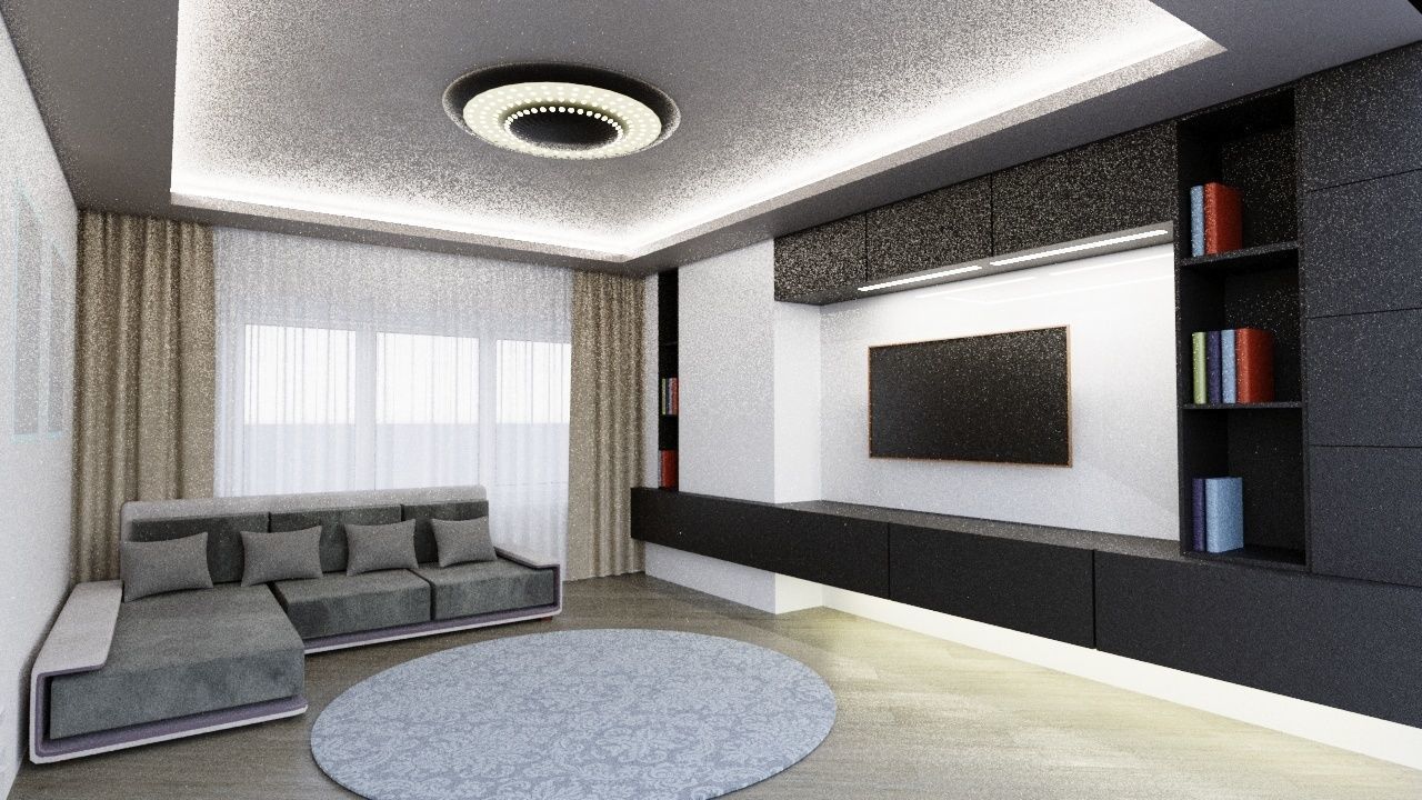 3 ds max Low-poly 3D model_1