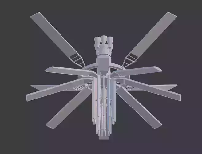 Ion Cannon Beacon Satellite