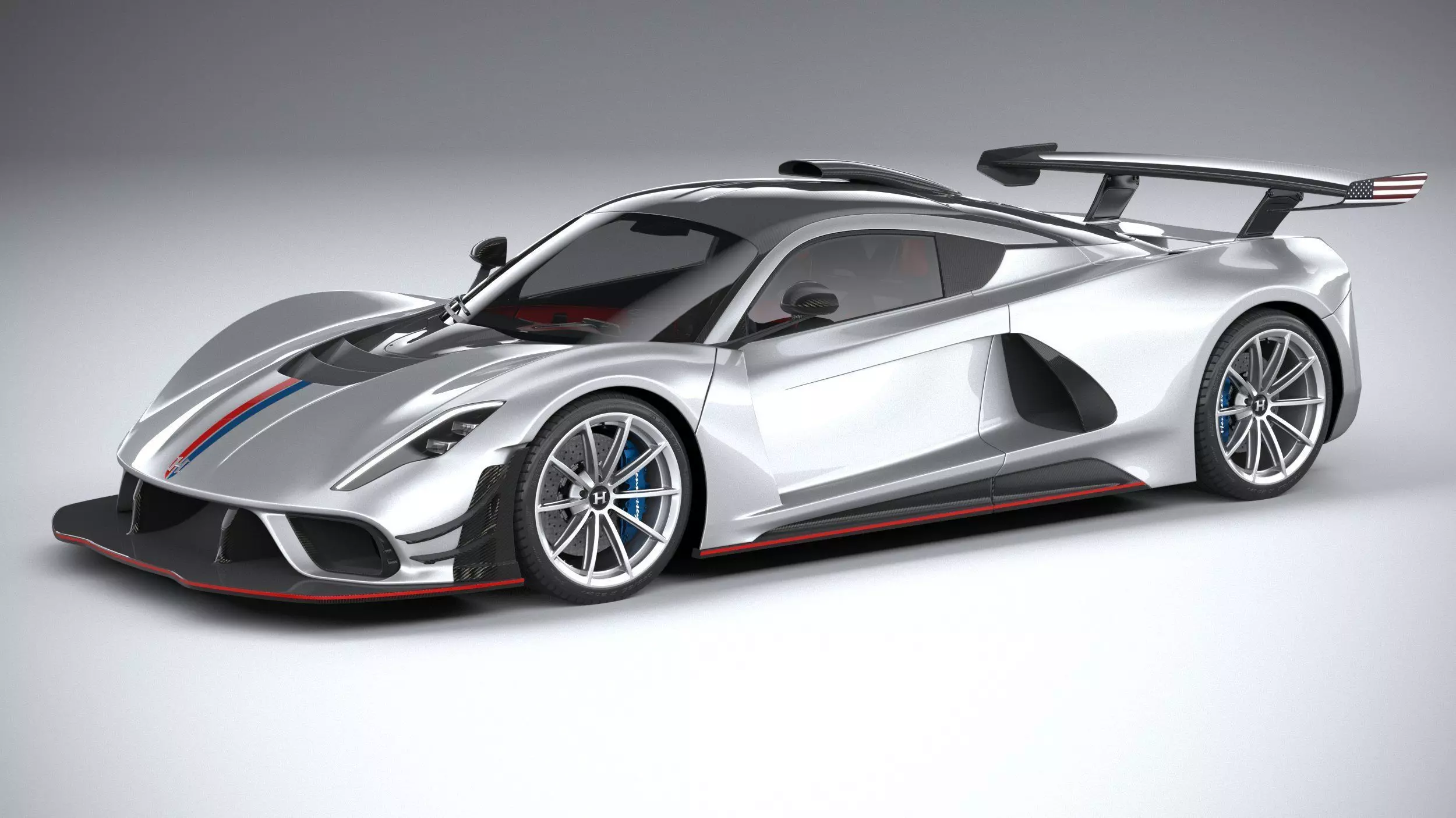 Hennessey Venom F5 Revolution Coupe 2023 3D model