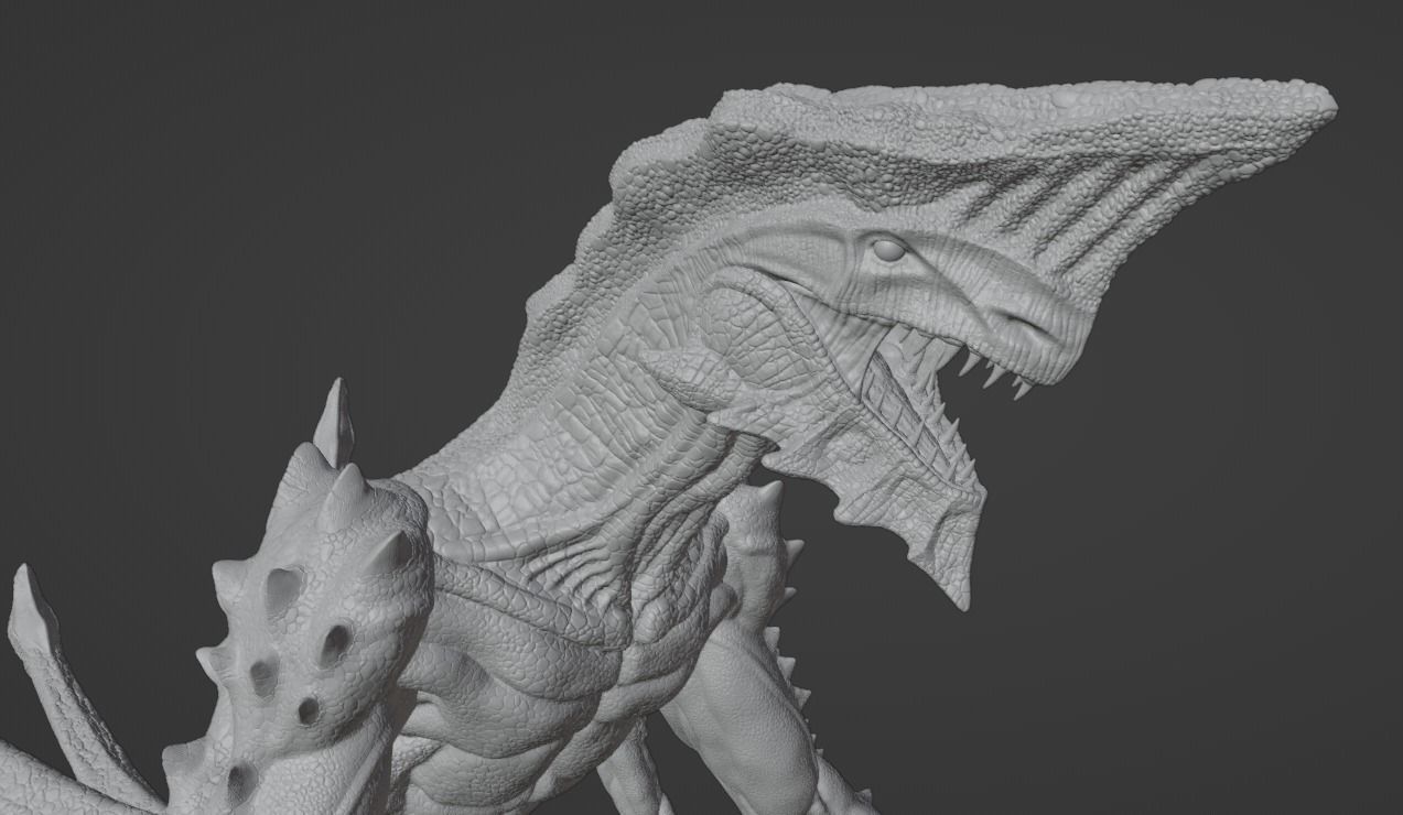 3D Print Jungle Crawler Creature Figure 3D print model_8