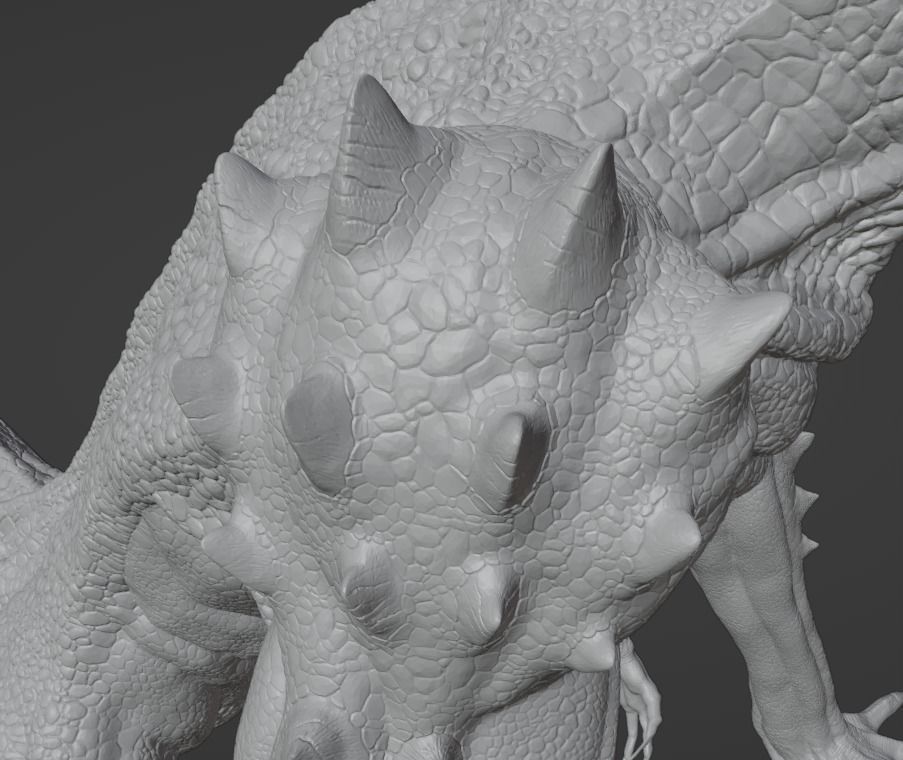 3D Print Jungle Crawler Creature Figure 3D print model_12