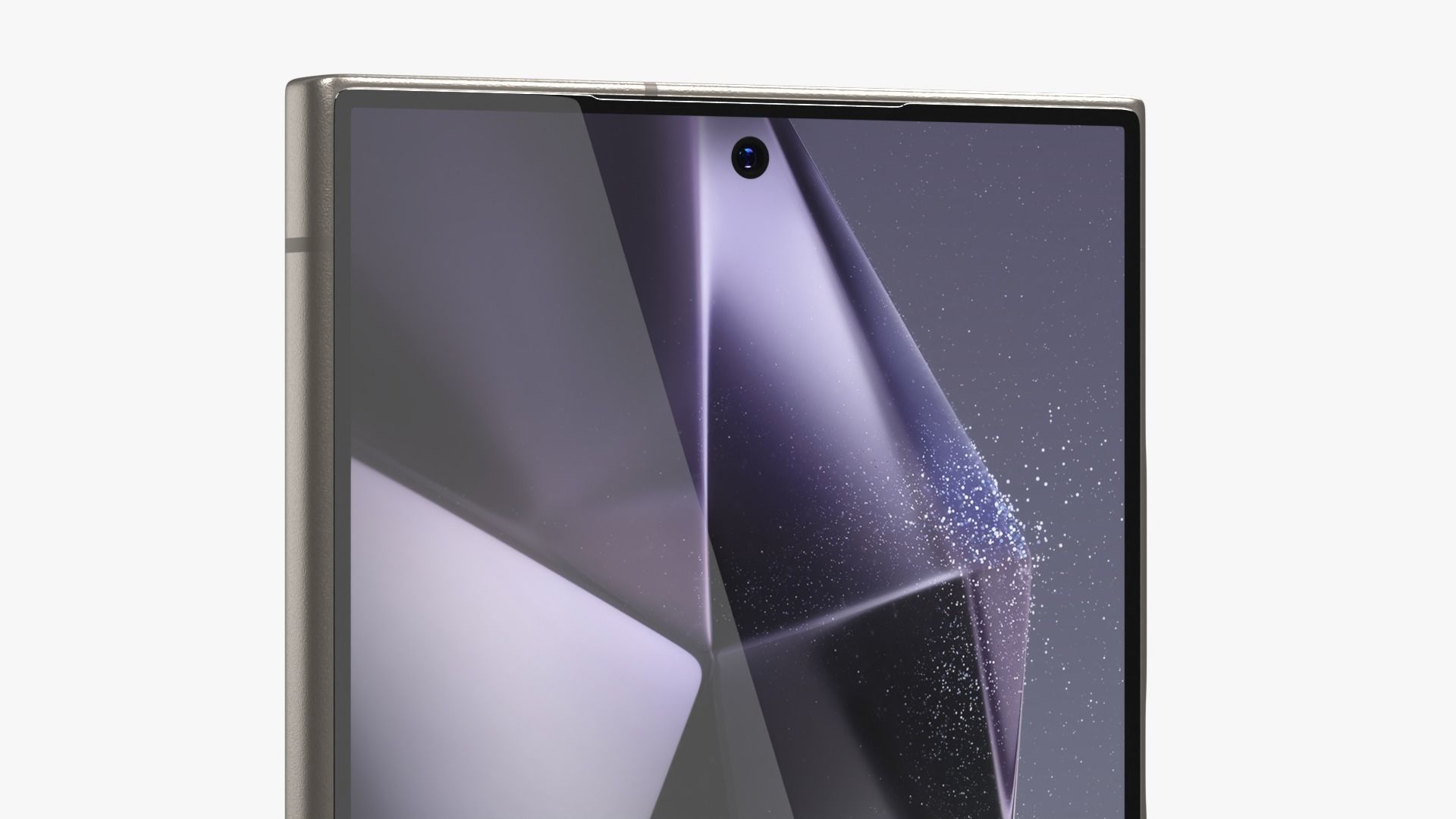 Samsung Galaxy S24 Ultra Titanium Violet Low-poly 3D model_9