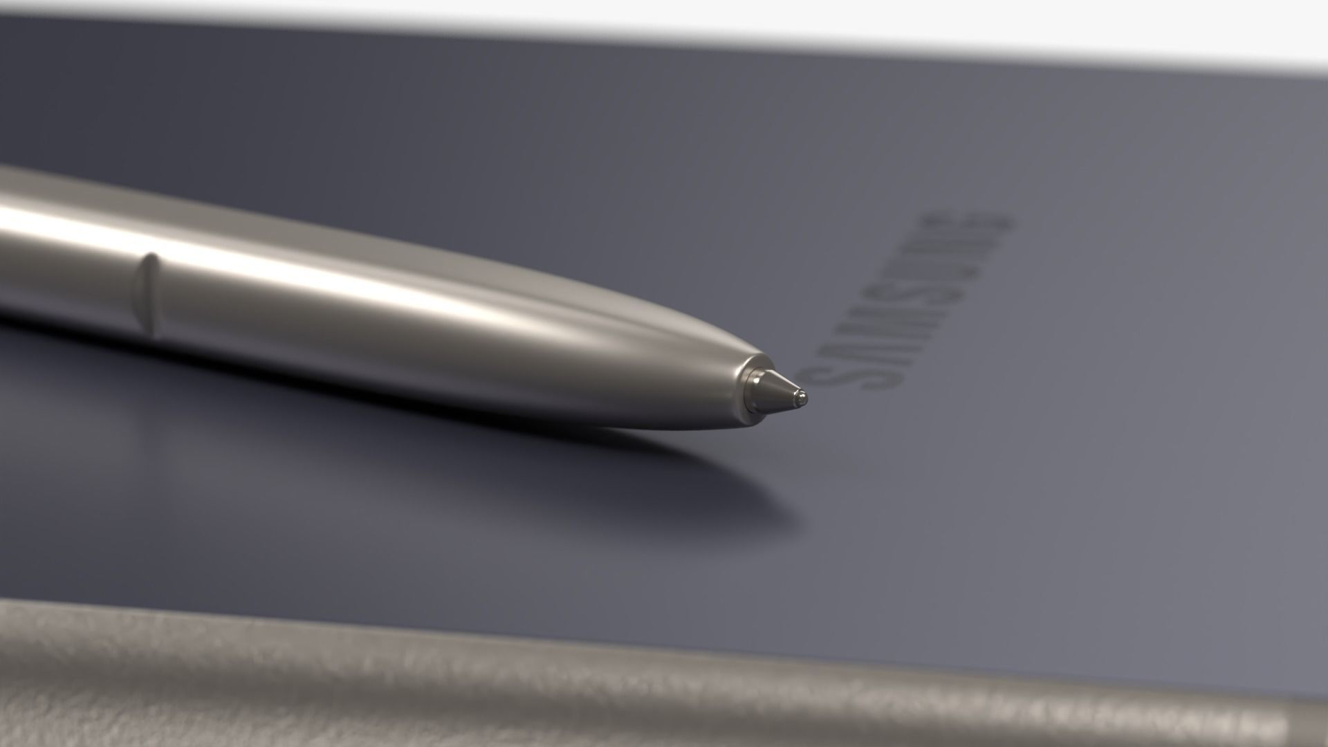 Samsung Galaxy S24 Ultra Titanium Violet Low-poly 3D model_8