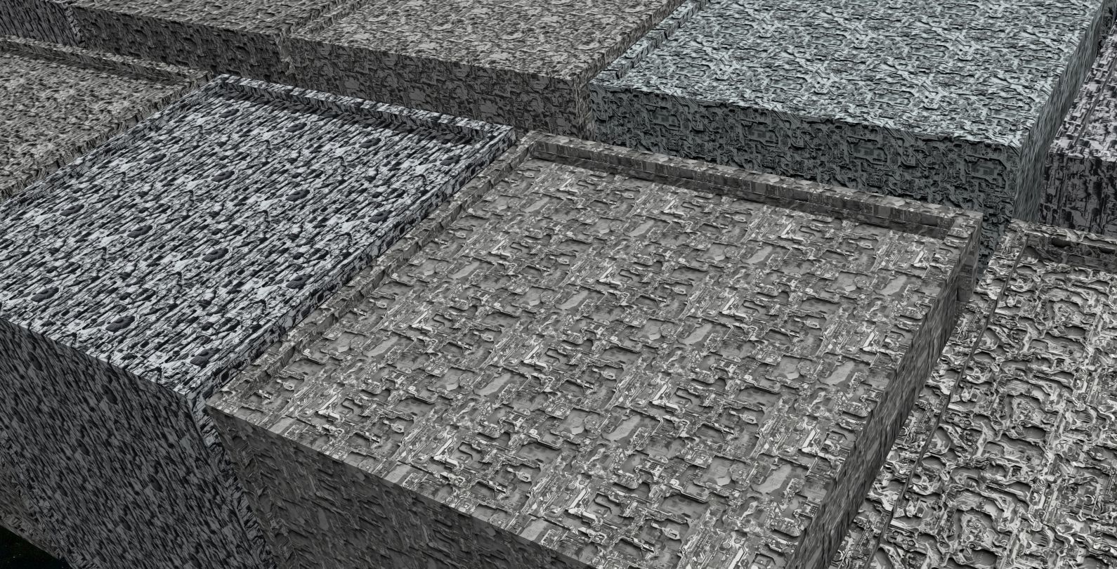 40 Seamless Sci-fi Patterns - CORRODED Texture_11