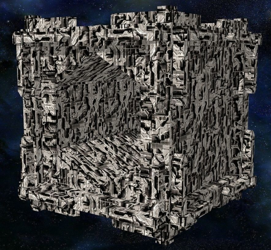 40 Seamless Sci-fi Patterns - CORRODED Texture_22