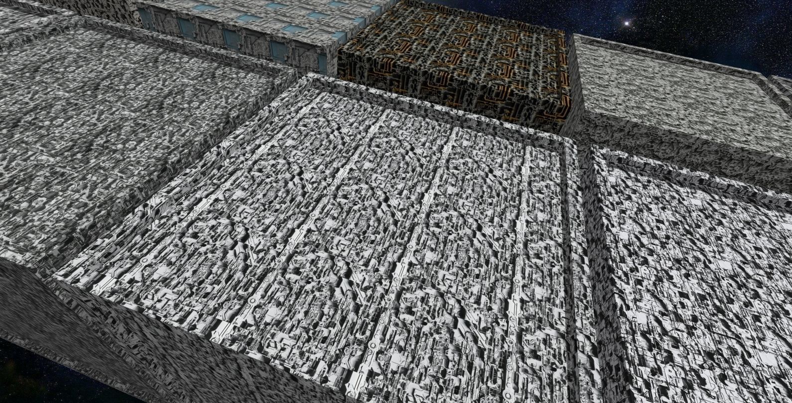 40 Seamless Sci-fi Patterns - CORRODED Texture_10