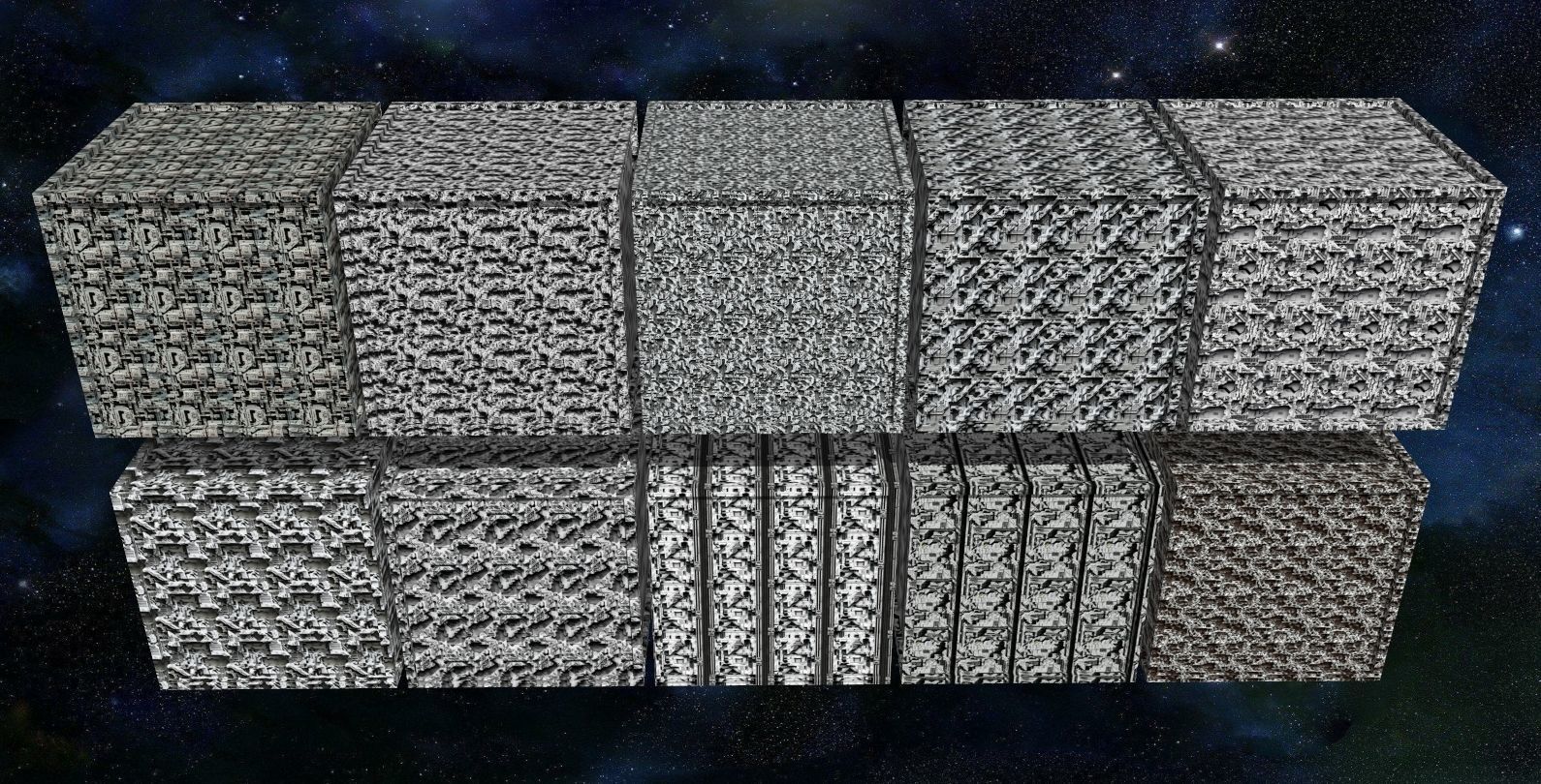 40 Seamless Sci-fi Patterns - CORRODED Texture_5