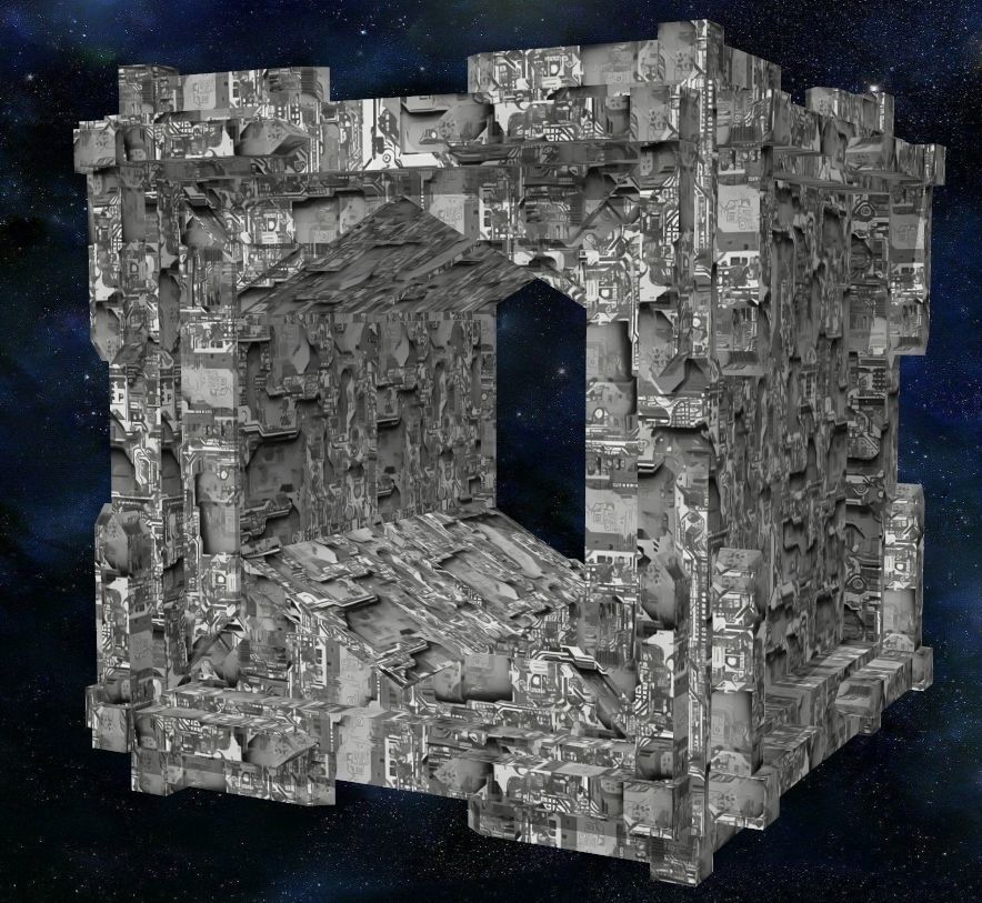 40 Seamless Sci-fi Patterns - CORRODED Texture_49