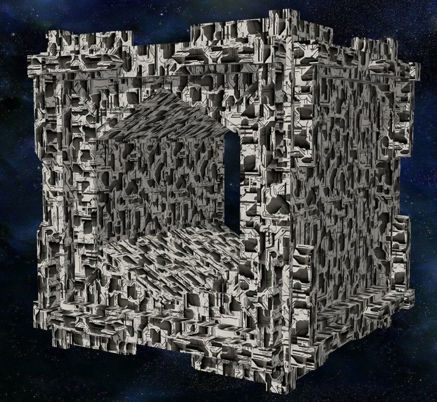 40 Seamless Sci-fi Patterns - CORRODED Texture_30