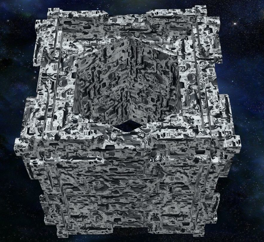 40 Seamless Sci-fi Patterns - CORRODED Texture_46