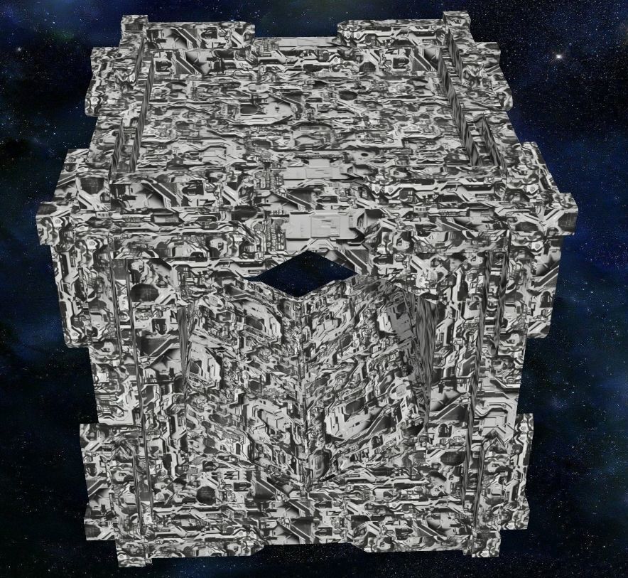 40 Seamless Sci-fi Patterns - CORRODED Texture_43