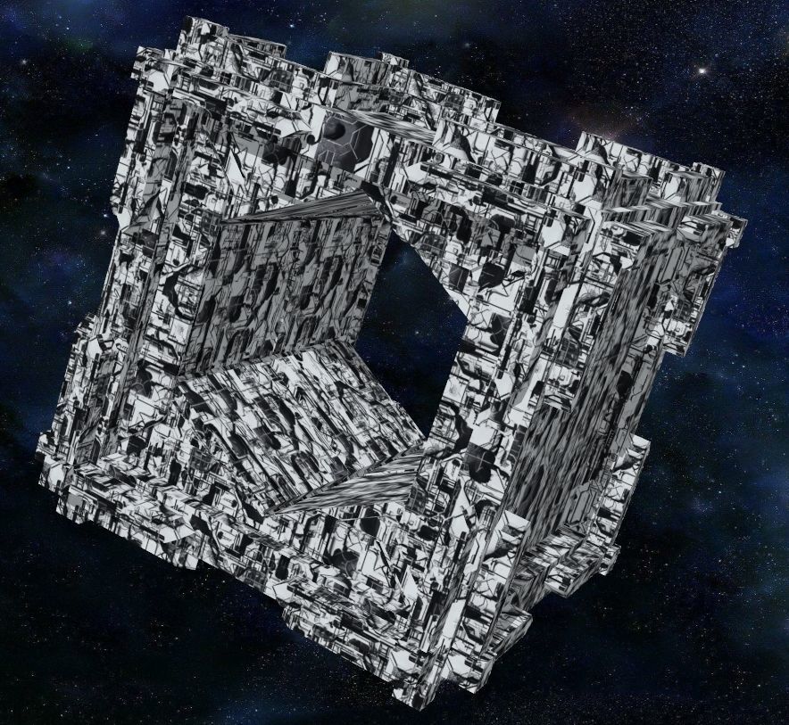 40 Seamless Sci-fi Patterns - CORRODED Texture_47