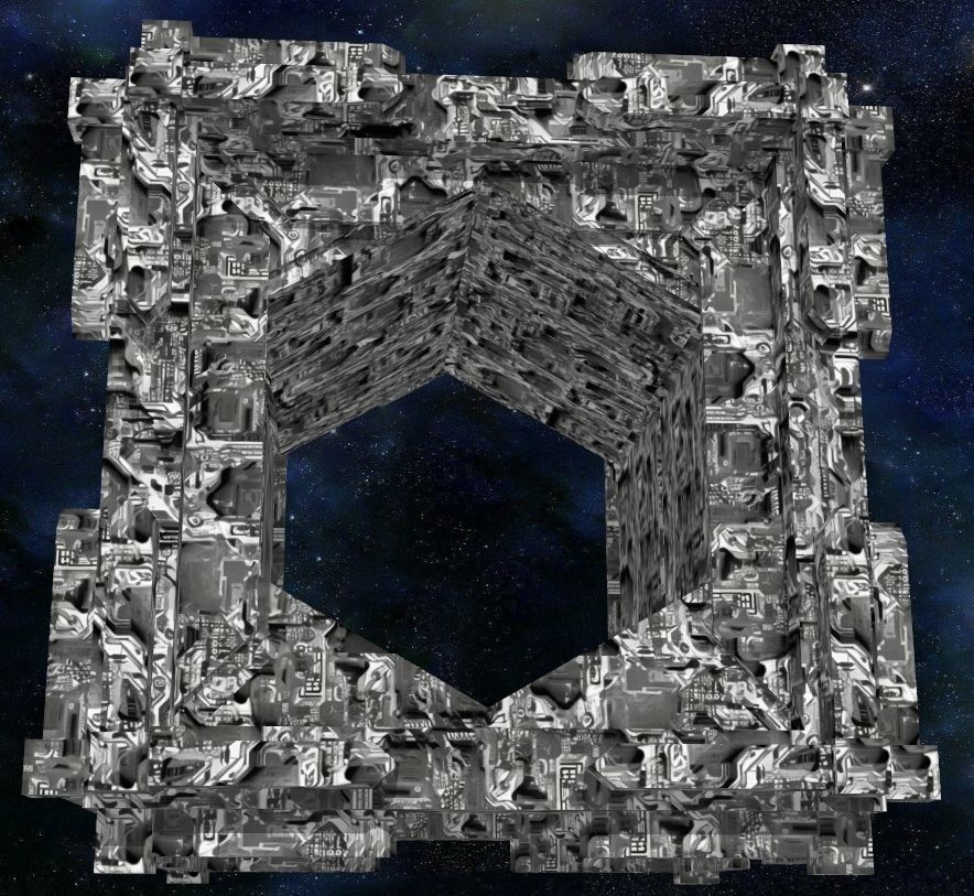 40 Seamless Sci-fi Patterns - CORRODED Texture_41