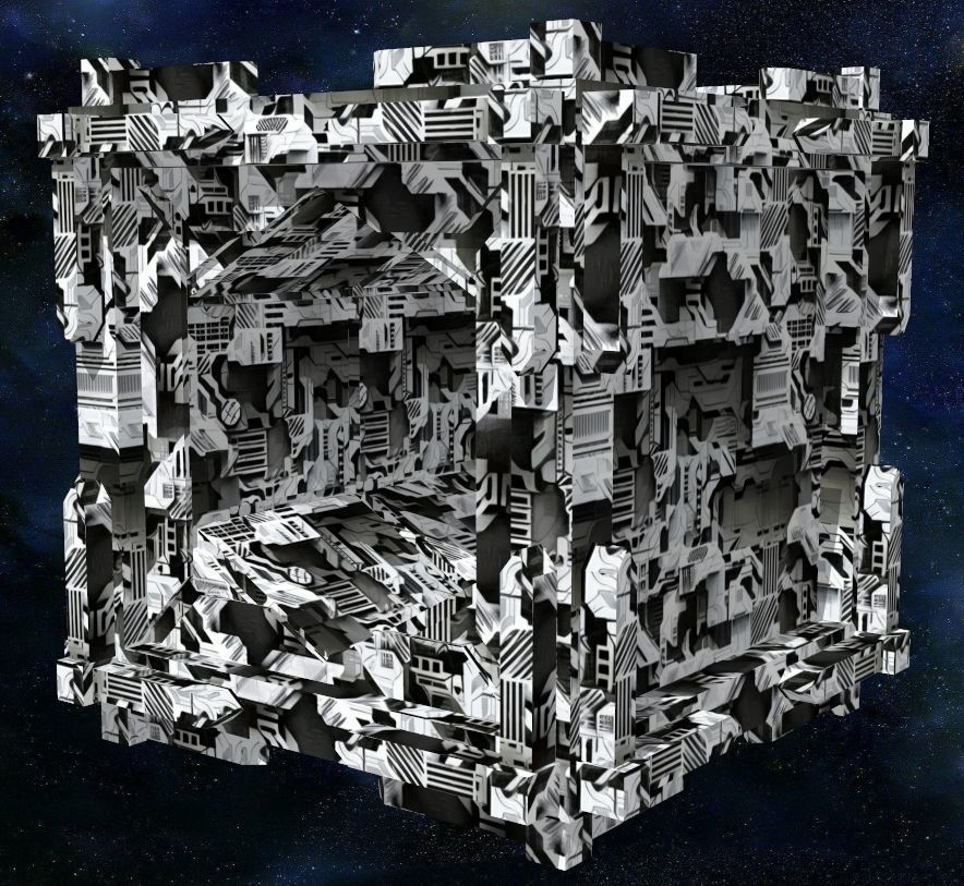 40 Seamless Sci-fi Patterns - CORRODED Texture_18