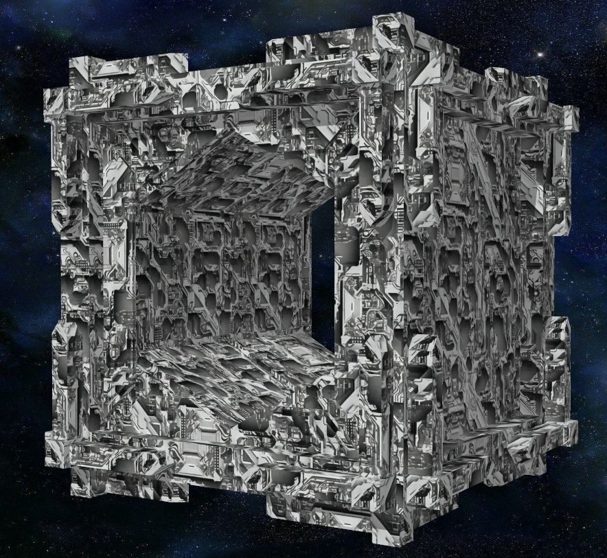 40 Seamless Sci-fi Patterns - CORRODED Texture_36