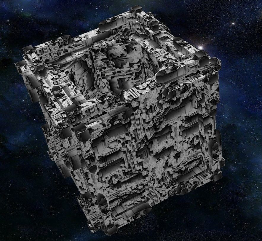 40 Seamless Sci-fi Patterns - CORRODED Texture_26