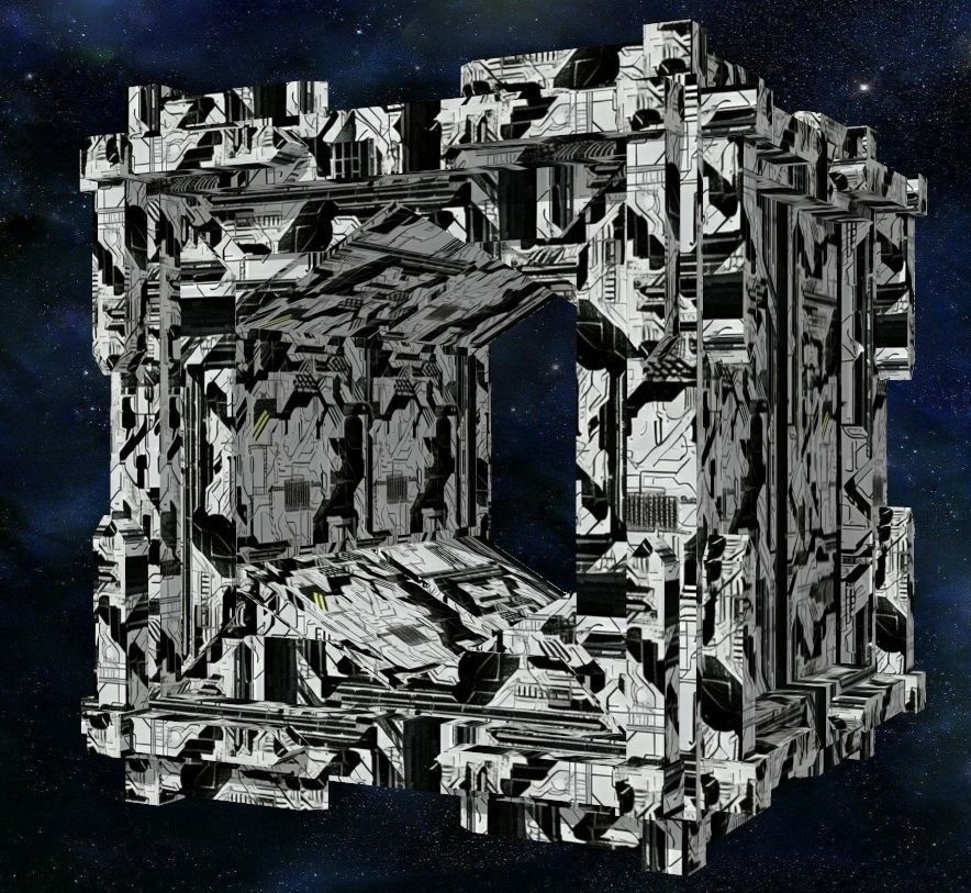 40 Seamless Sci-fi Patterns - CORRODED Texture_21