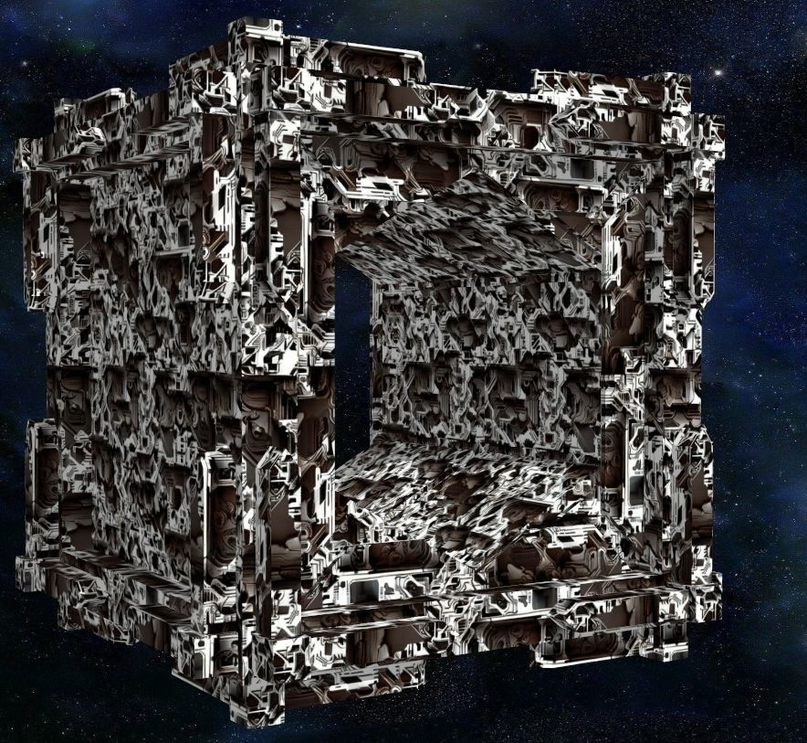 40 Seamless Sci-fi Patterns - CORRODED Texture_24