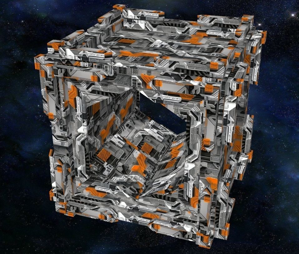 40 Seamless Sci-fi Patterns - BULKY Texture_36