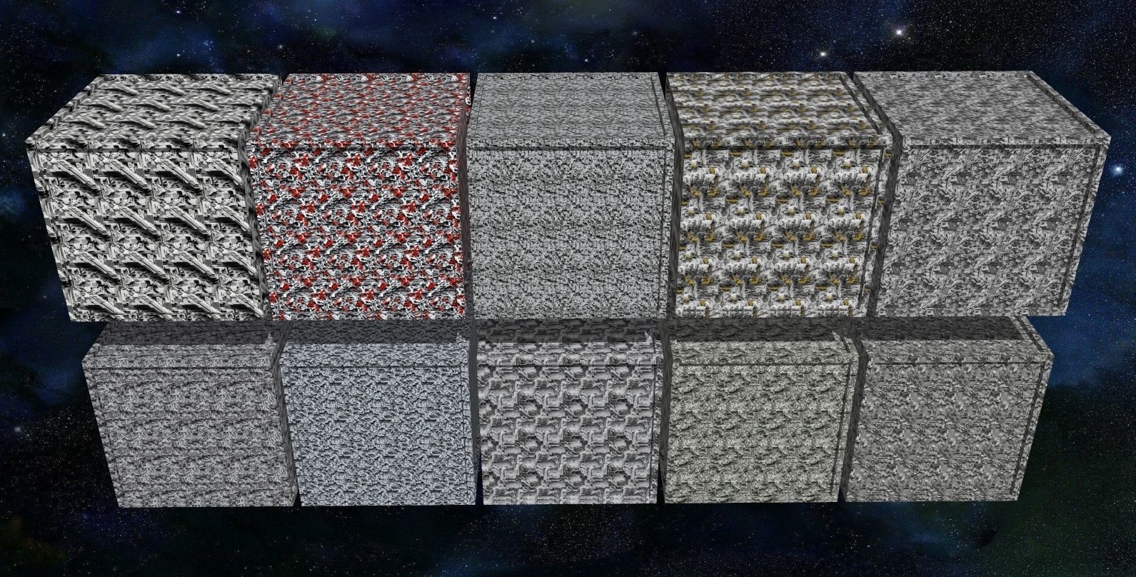 40 Seamless Sci-fi Patterns - BULKY Texture_7