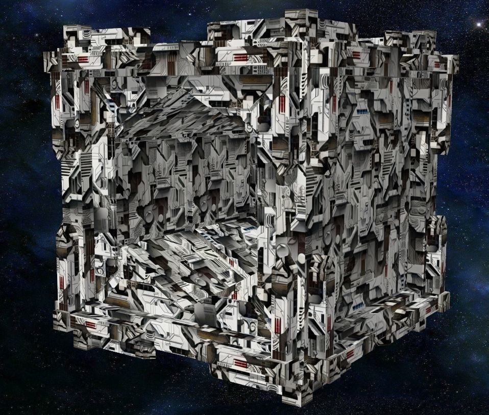 40 Seamless Sci-fi Patterns - BULKY Texture_23