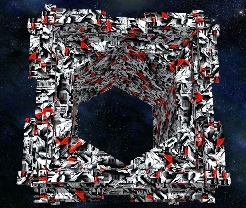 40 Seamless Sci-fi Patterns - BULKY Texture_39