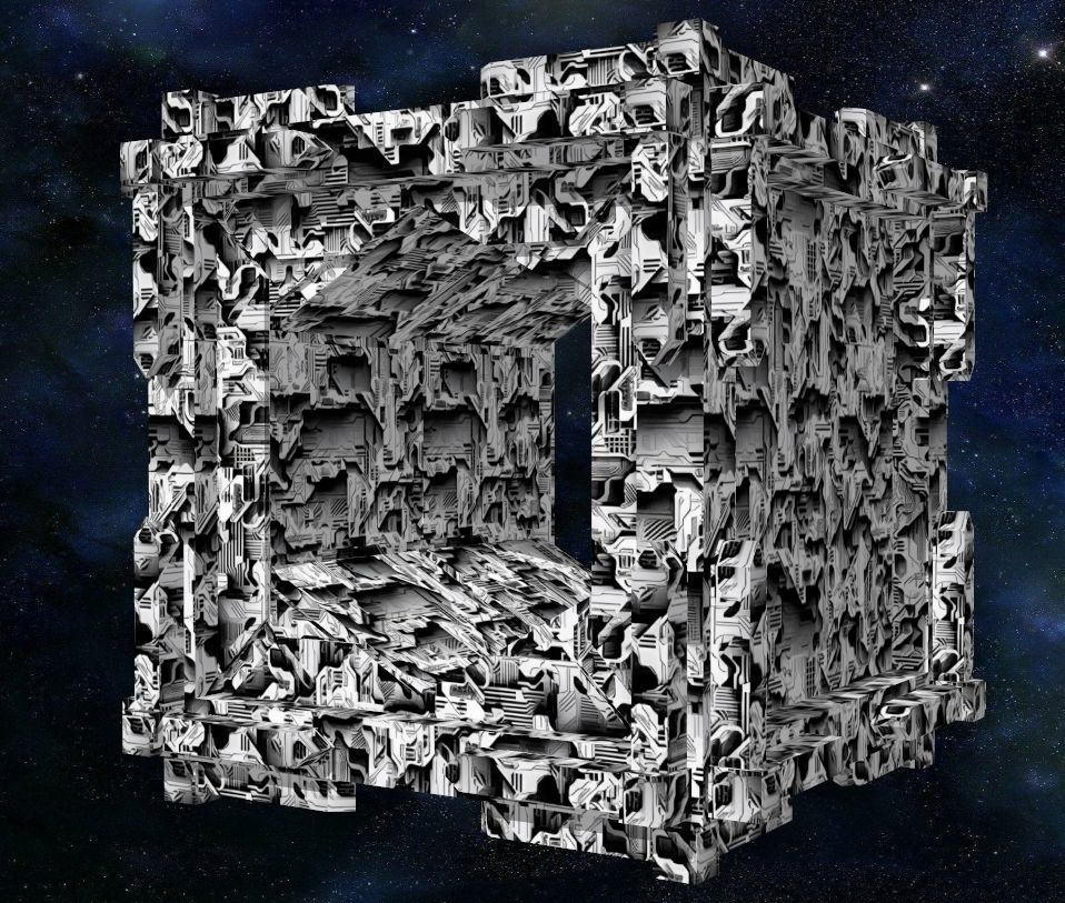 40 Seamless Sci-fi Patterns - BULKY Texture_33